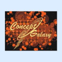 Concept Galaxy postcards