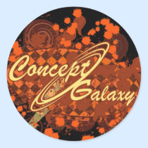 Concept Galaxy stickers