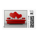 Concept Sofa Postage Stamps