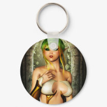 Concerned Sorceress Keychain by SlayerX Concerned Sorceress Keychain
