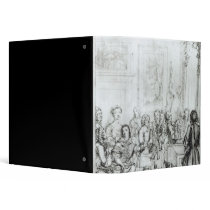 Concert at Montague House, 1736 Vinyl Binder