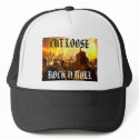 concert, CUT LOOSE, ROCK N ROLL hats by zzbobzz concert, CUT LOOSE, ROCK N ROLL hats