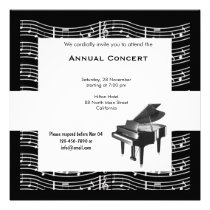 Concert Music invitations