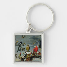 Concert of Birds Keychains