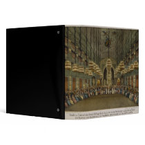 Concert of the royal band in the auditorium 3 ring binder