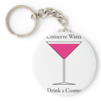 Concerve Water Drink a Cosmo Key Chains