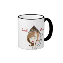Conch Queen ringer mug - 11 oz.