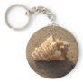 Conch Sea Shell Sand Beach Keychain