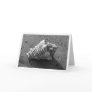 Conch Shell (Black and White) Card