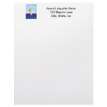 Conch Shell painting, business letterheads