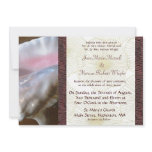 Conch Shell Wedding Invitation