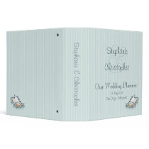 Conch Shell Wedding Planner Binder (2") binders