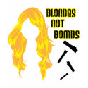 Conchords Blondes not Bombs t-shirts