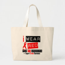 Conciencia del movimiento llevo la cinta roja para bolsa de mano