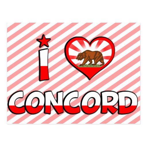 Concord, CA Post Card