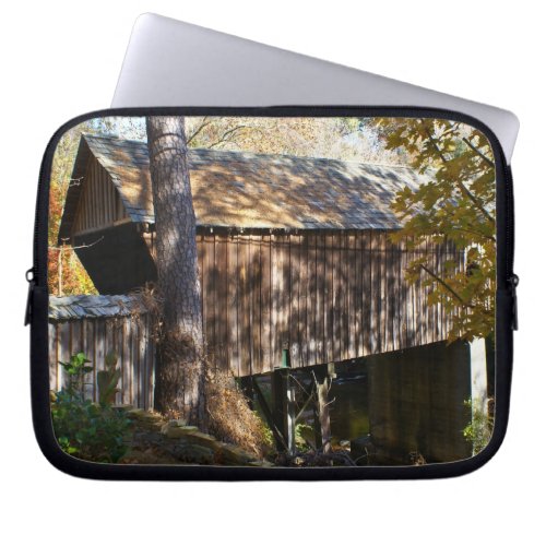 Concord Covered Bridge in the Fall electronicsbag