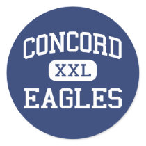Concord - Eagles - High - Santa Monica California stickers