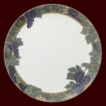 Concord Grapes Designer Plate plates