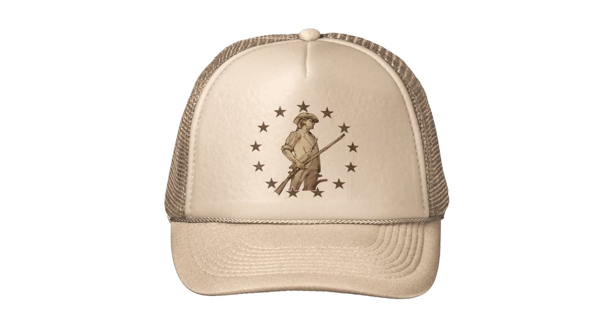 Concord Minuteman Trucker Hat Zazzle
