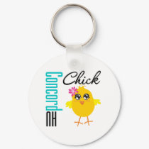 Concord NH Chick keychains