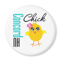 Concord NH Chick magnets