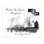 Concord Point Lighthouse Havre de Grace, Maryland Postcards