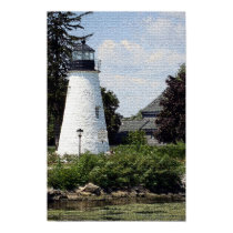 concord point lighthouse mosaic reprint by lens_eye_view concord point lighthouse mosaic reprint