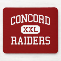 Concord - Raiders - High - Wilmington Delaware mousepads