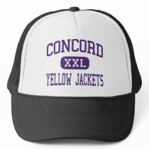 Concord - Yellow Jackets - High - Concord Michigan hats