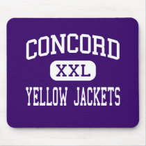 Concord - Yellow Jackets - High - Concord Michigan mousepads