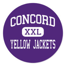Concord - Yellow Jackets - High - Concord Michigan stickers