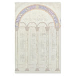 Concordance Tables Of Eusebius Of Ceasarea By Meis Personalized Stationery