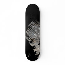 Concrete Guitar Skate Deck