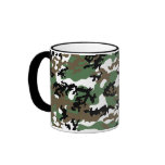 Concrete Jungle Camo Glass Mug