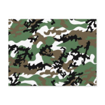 Concrete Jungle Camo Postcard
