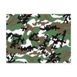 Concrete Jungle Camo Postcard