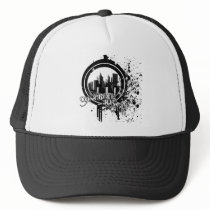 Concrete-Jungle- Trucker Hat by YoungEspinosa Concrete-Jungle- Trucker Hat