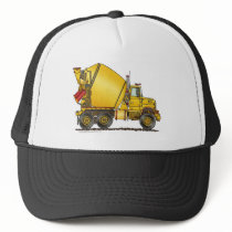 Concrete Mixer Truck Hats by art1st Concrete Mixer Truck Hats