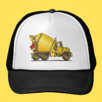 Concrete Mixer Truck Hats hats