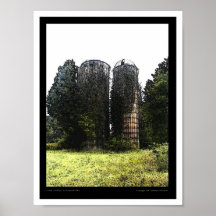 Concrete Silos Print