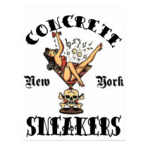 CONCRETE SNEAKERS "TATTOO LOGO" posters