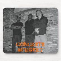 CONCRETE SURGERY Mousepad