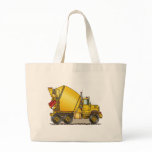 Concrete Truck Tote Bag