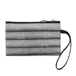 Concrete wall with regular patterns coin wallet