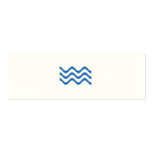 Conditional approval business card