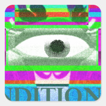 Conditioning Square Stickers