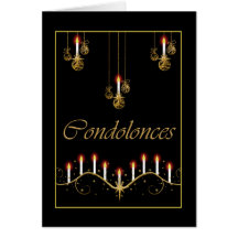Condolence funeral bereavement greeting cards