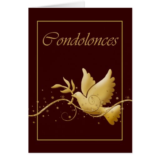 Condolence funeral bereavement greeting cards | Zazzle