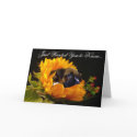 Condolences Boxer puppy greeting card