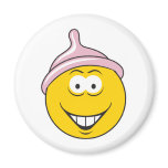 Condom Smiley Face magnets